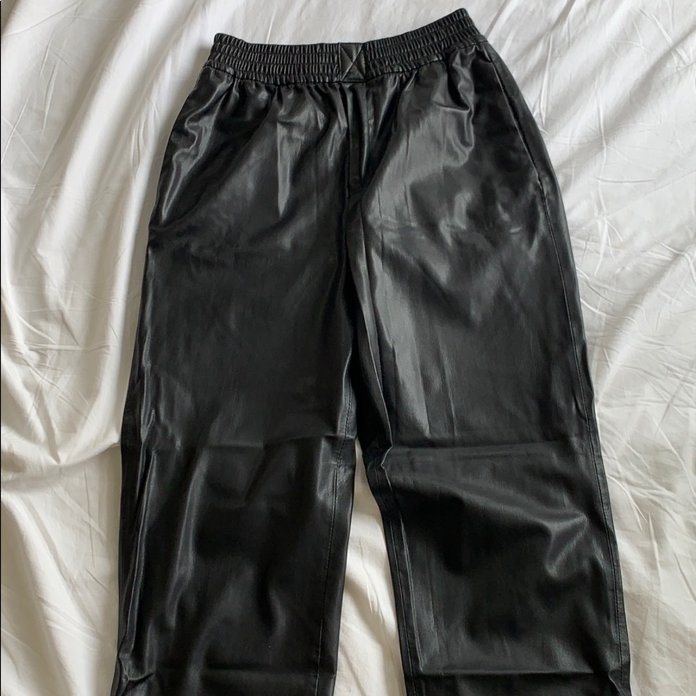 Zara Leather Pants